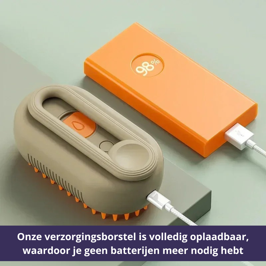Honden Stoomborstel – Diepe Reiniging & Verzorging