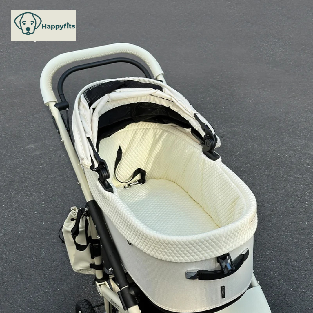 Airbuggy Luxe Huisdierwagen Set – Comfort & Stijl Voor Elk Avontuur!