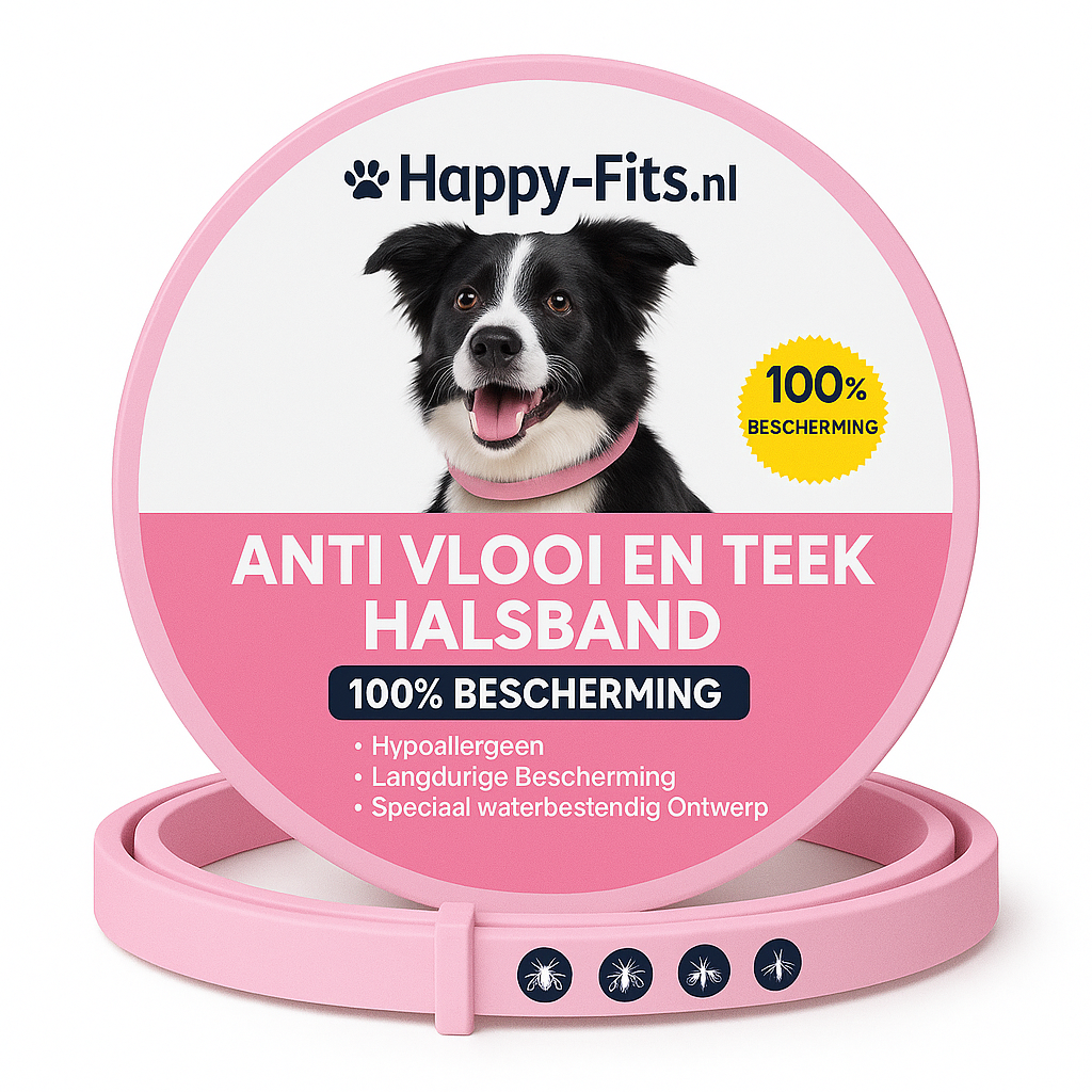 Anti Vlooien- en Tekenband – Natuurlijke Bescherming tot 8 Maanden
