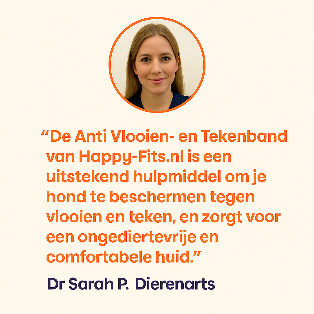 Anti Vlooien- en Tekenband – Natuurlijke Bescherming tot 8 Maanden