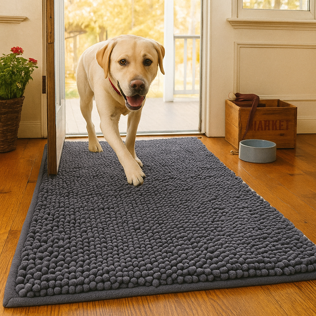 Honden Schoonloopmat – Absorberend en Sneldrogend | 1+1 GRATIS