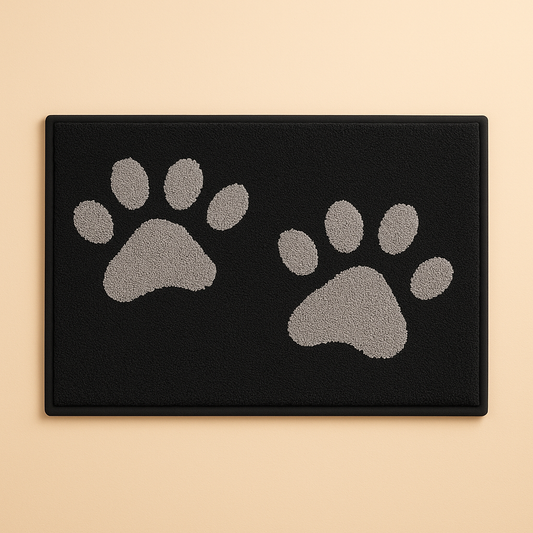 Honden Schoonloop Mat met Hondenpootjes – Houd je Vloer Schoon