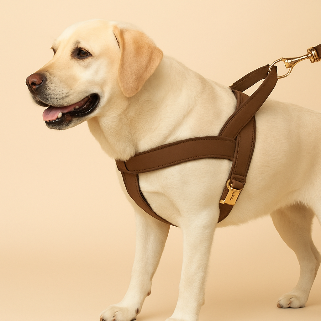 Personalisiertes Hundegeschirr – bequem und ziehfrei