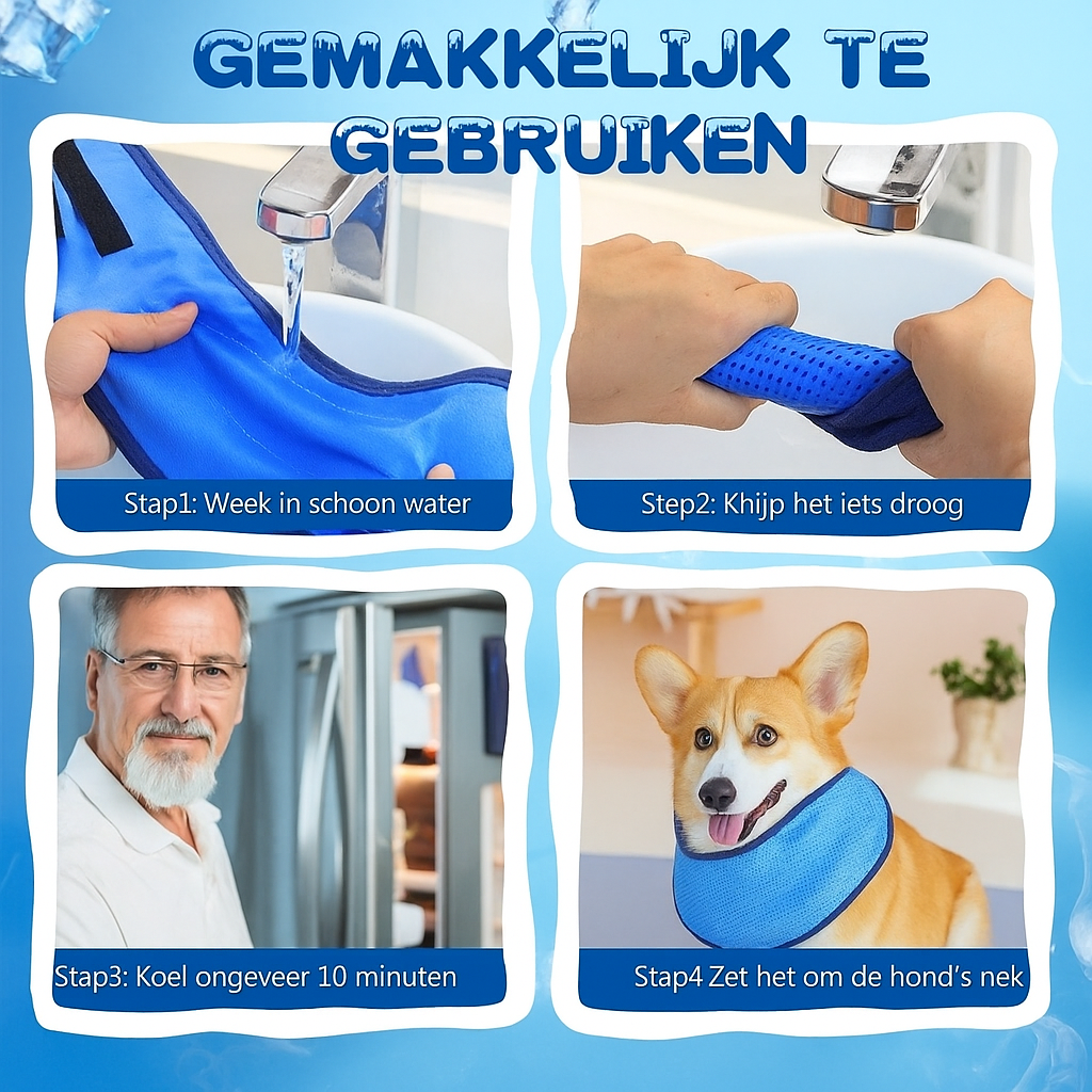 Koelsjaal voor Honden – Verfrissing op Warme Dagen