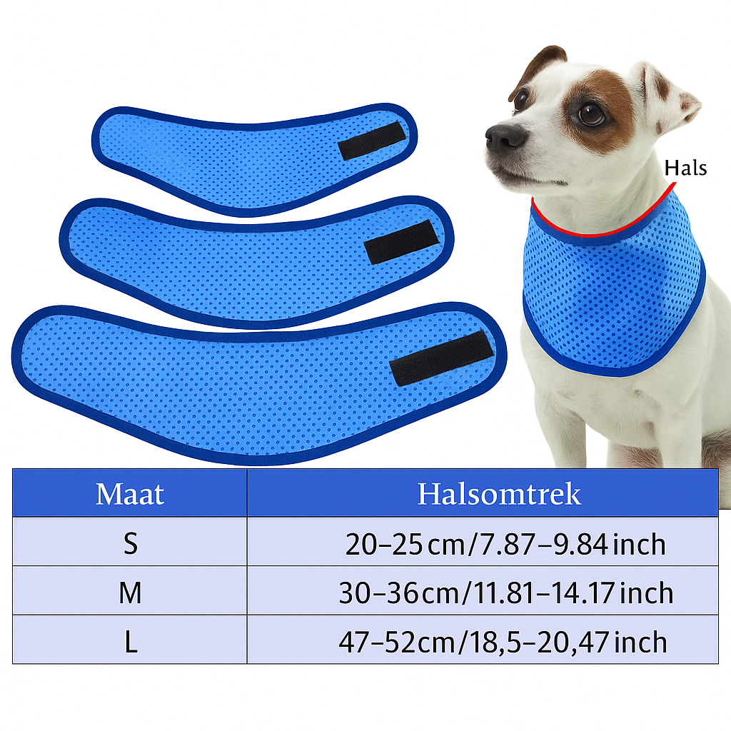 Koelsjaal voor Honden – Verfrissing op Warme Dagen