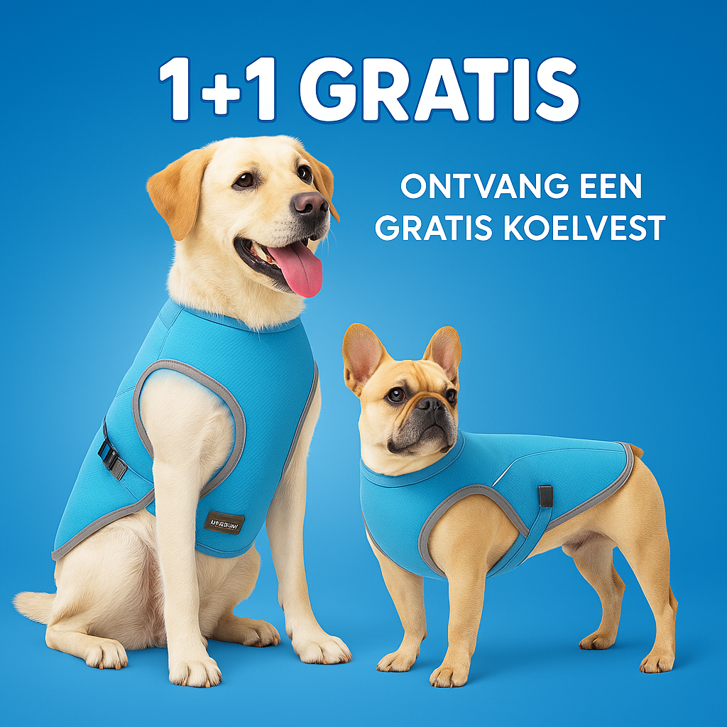 Honden Koelvest Luxe - Verkoelend & Comfortabel | 1+1 GRATIS