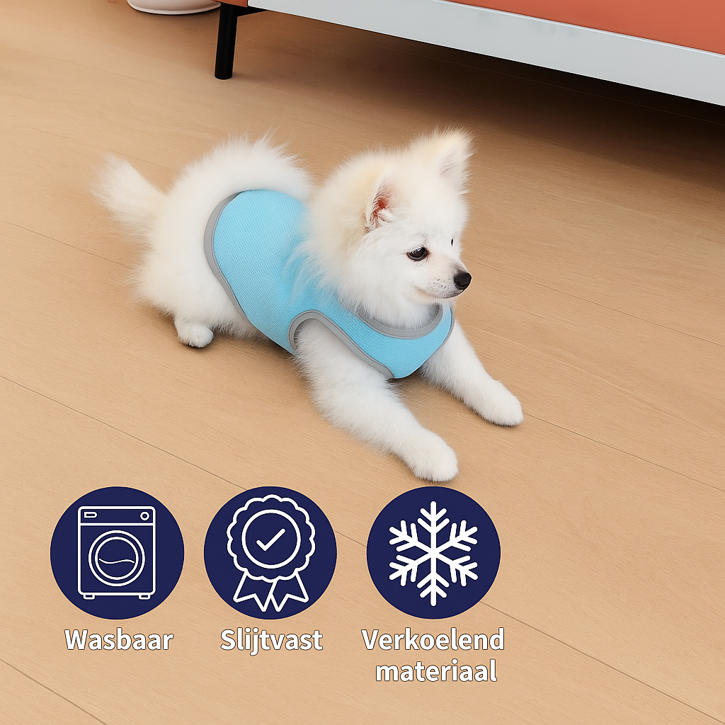 Honden Koelvest Luxe - Verkoelend & Comfortabel | 1+1 GRATIS
