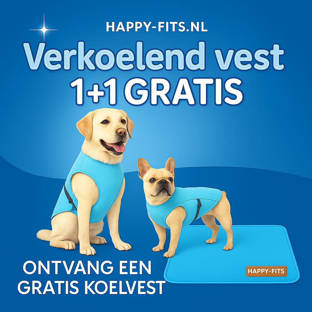 Honden Koelvest Luxe - Verkoelend & Comfortabel | 1+1 GRATIS