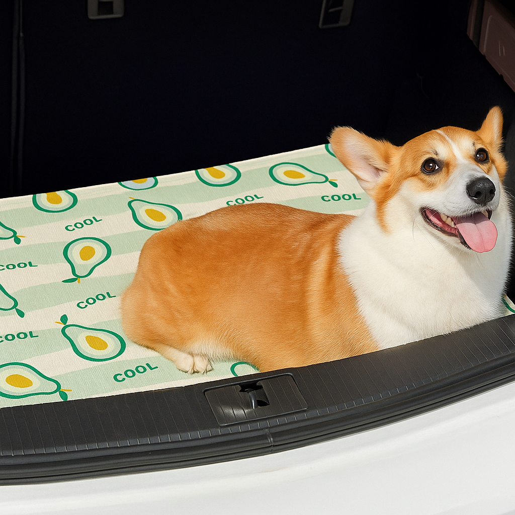 Honden Koelmat - Verkoelend met Vrolijke Fruitprint