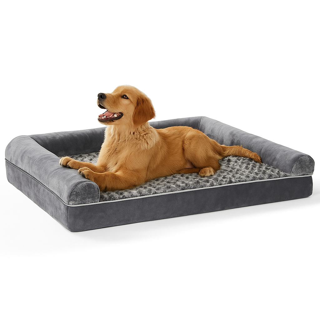 Orthopädisches Luxus-Hundebett – Komfort und Unterstützung für Ihren Hund