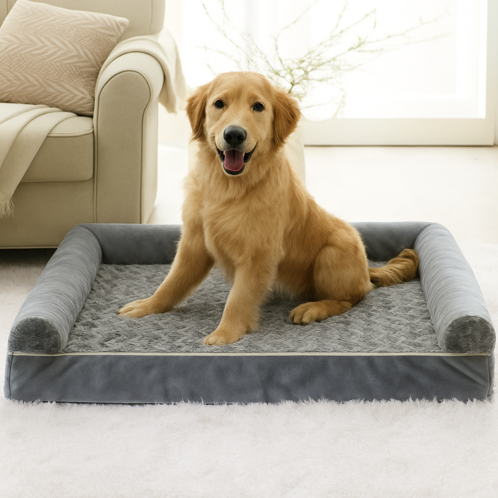 Orthopädisches Luxus-Hundebett – Komfort und Unterstützung für Ihren Hund