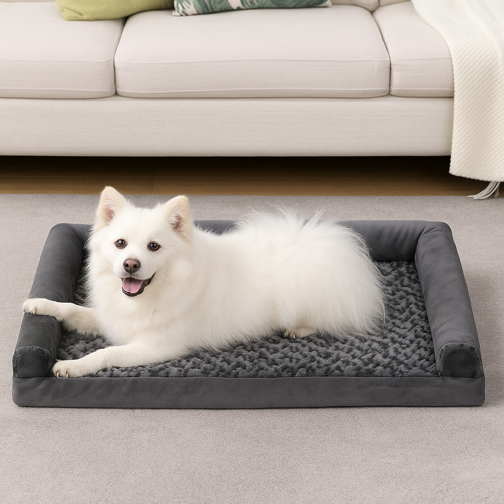Orthopädisches Luxus-Hundebett – Komfort und Unterstützung für Ihren Hund