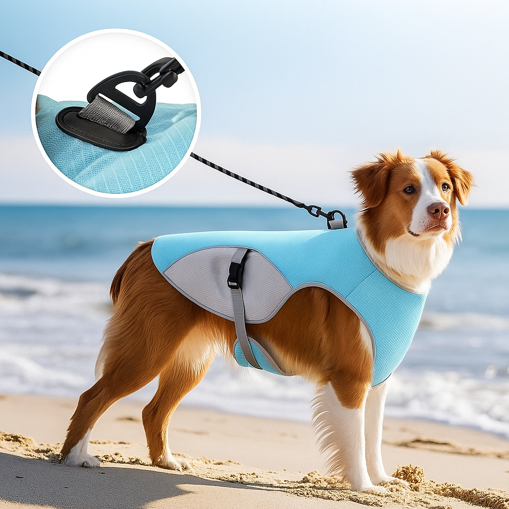 Honden Koelvest Luxe - Verkoelend & Comfortabel | 1+1 GRATIS