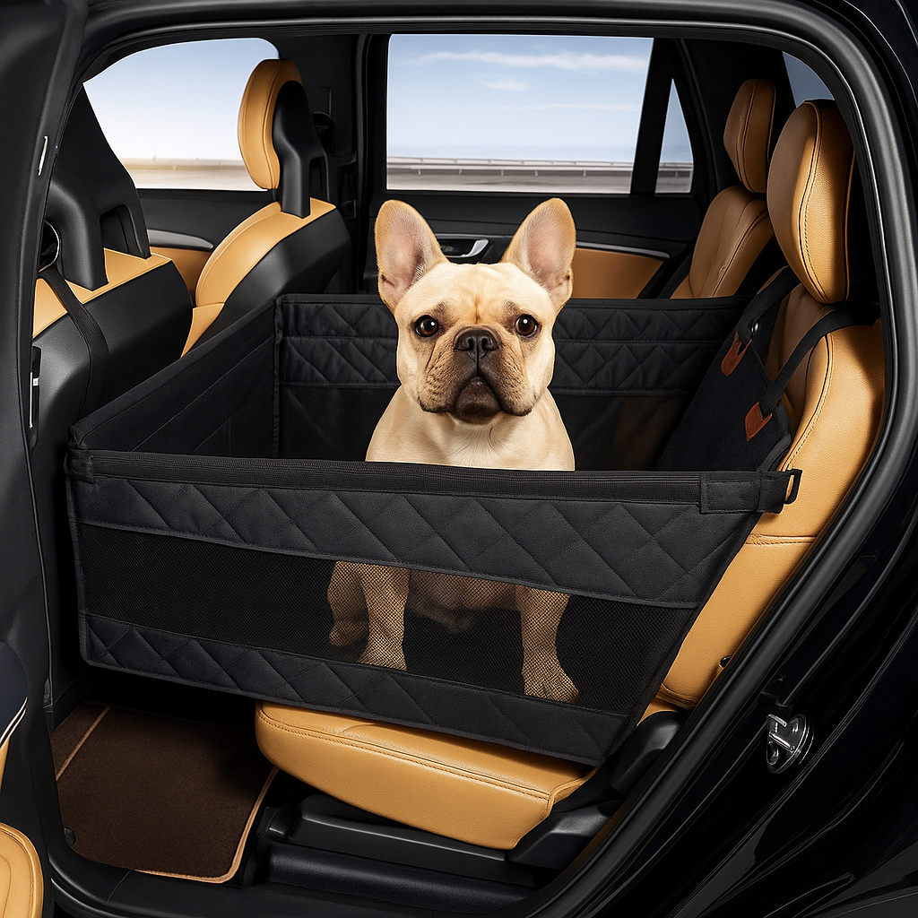 Honden Autostoeltje Veilig – Met Veiligheidsriemen