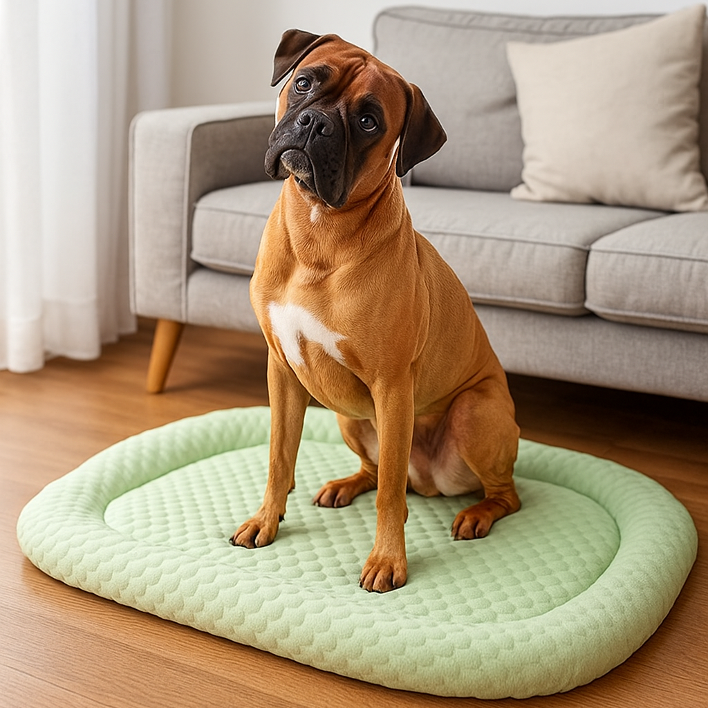 Farbige Kühlmatte – Frische Abkühlung für Ihren Hund