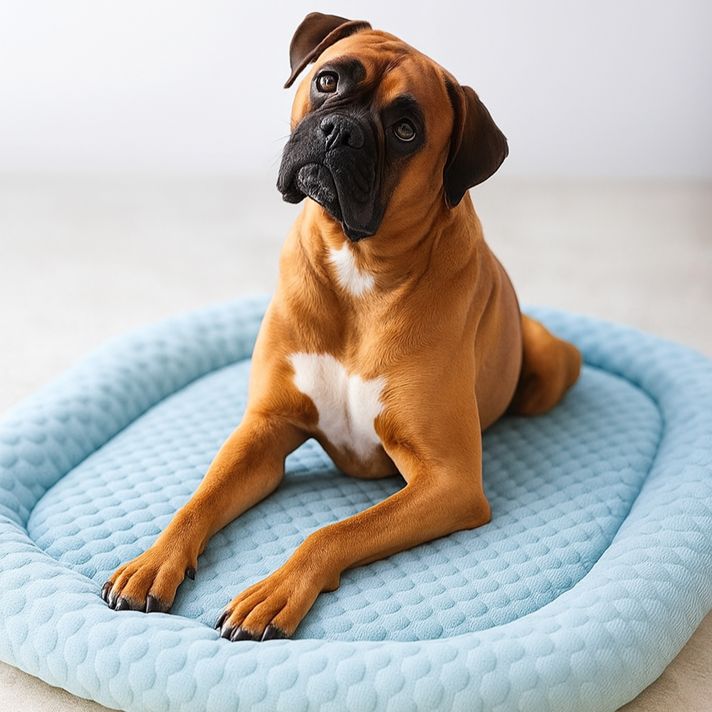 Farbige Kühlmatte – Frische Abkühlung für Ihren Hund