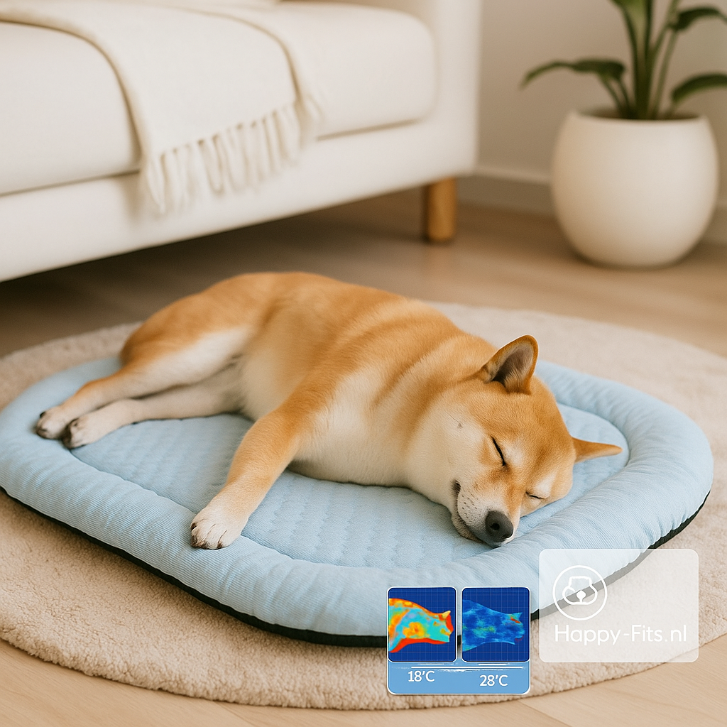 Farbige Kühlmatte – Frische Abkühlung für Ihren Hund