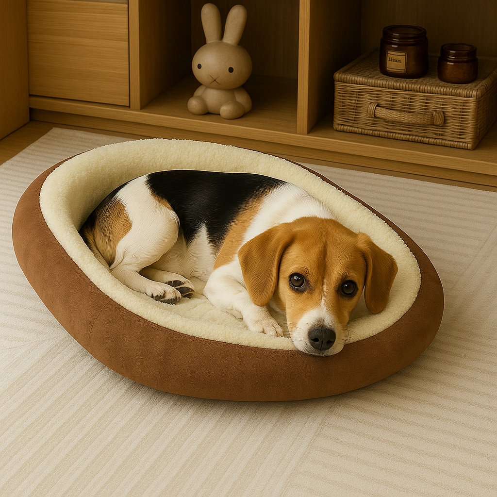 Zachte Ovale Hondenmand – Ademend en Comfortabel voor Jouw Hond