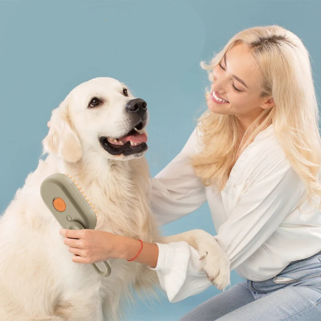 Honden Stoomborstel – Diepe Reiniging & Verzorging