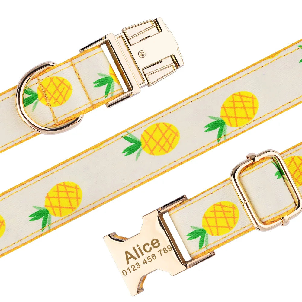 Personlig Ananas Halsbånd – Unikt & Sikkert