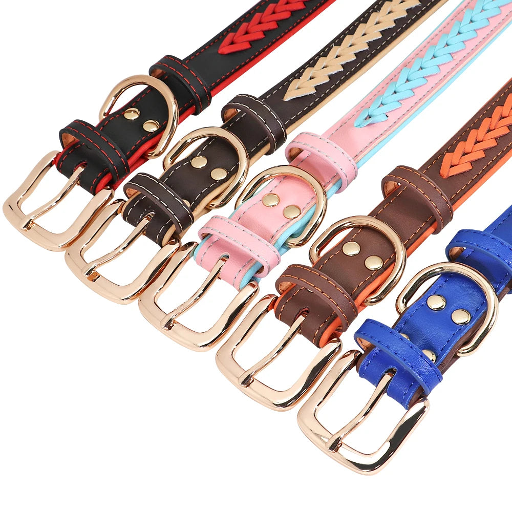 Personalisiertes geflochtenes Halsband – elegant und bequem