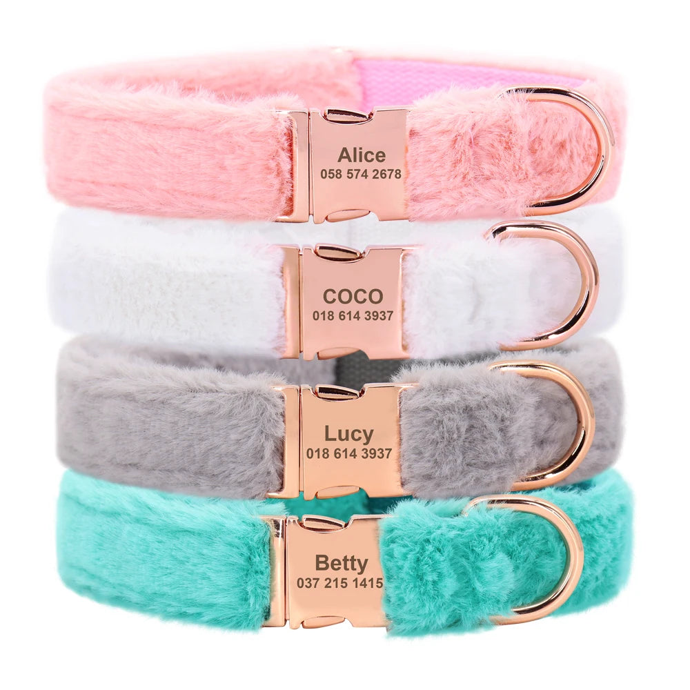 Gepersonaliseerde Teddy Halsband – Warm, Zacht en Veilig