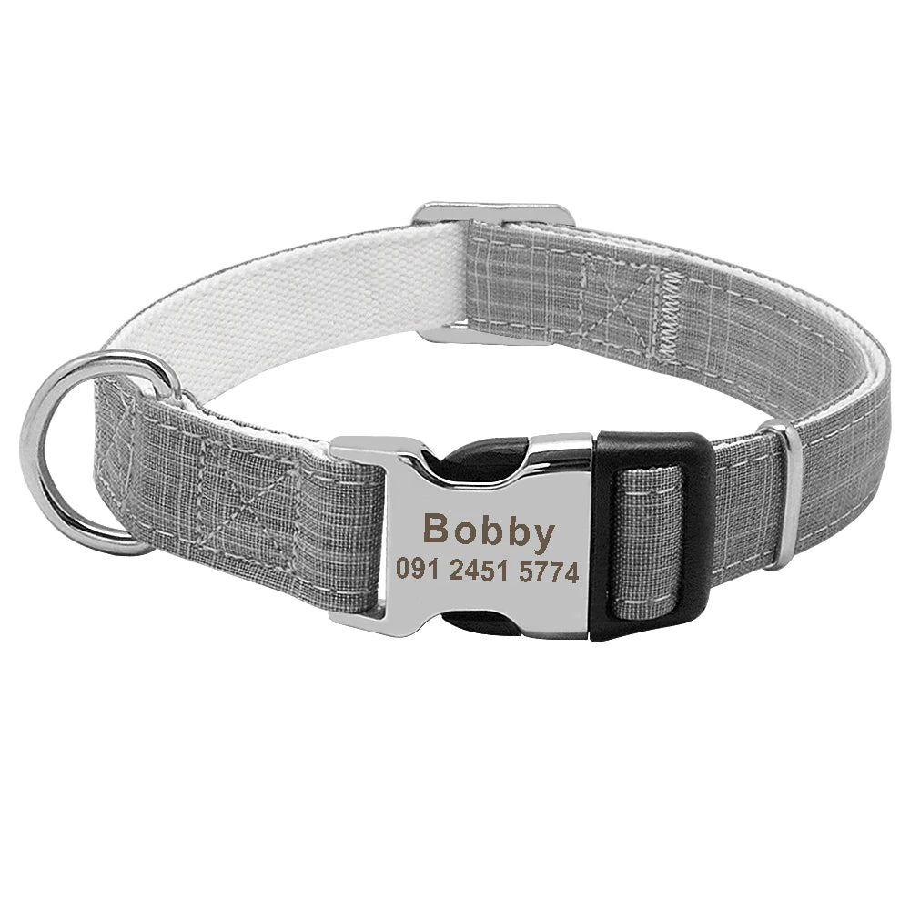 Personalisiertes Vintage-Halsband – Stilvoll und sicher