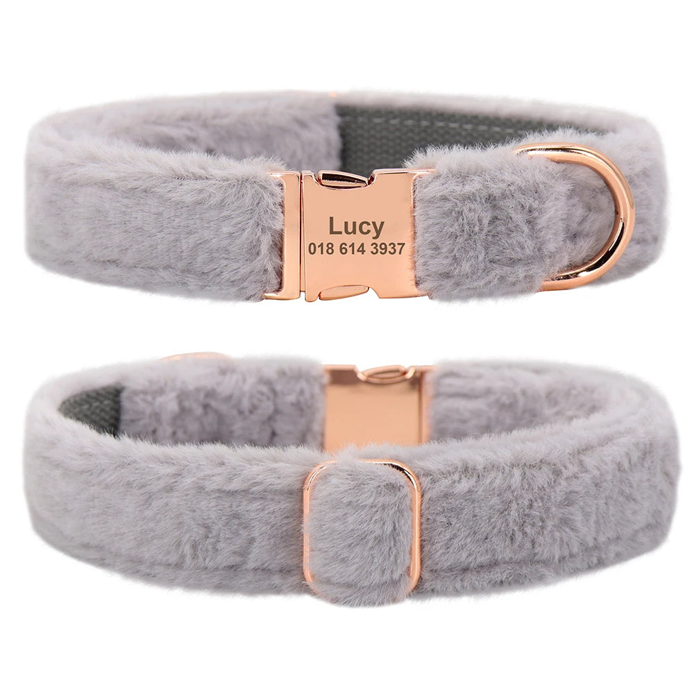Gepersonaliseerde Teddy Halsband – Warm, Zacht en Veilig