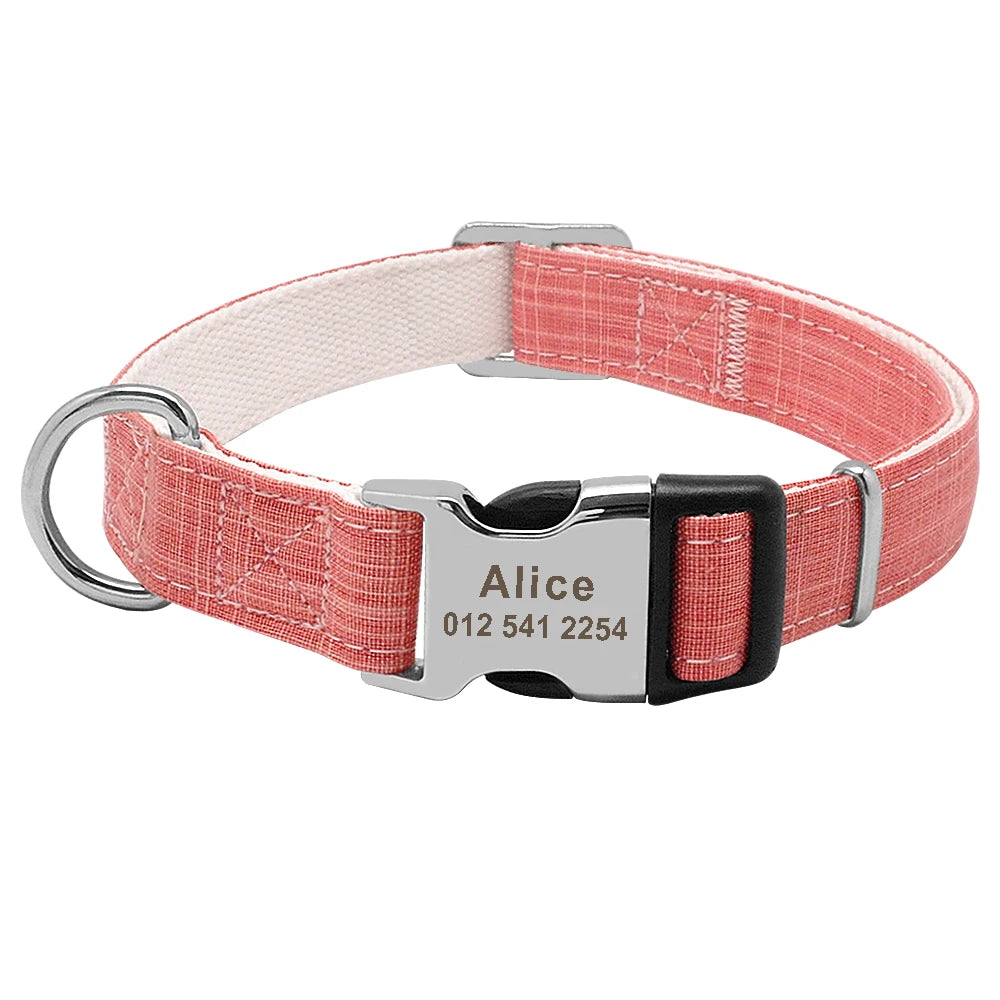 Personalisiertes Vintage-Halsband – Stilvoll und sicher