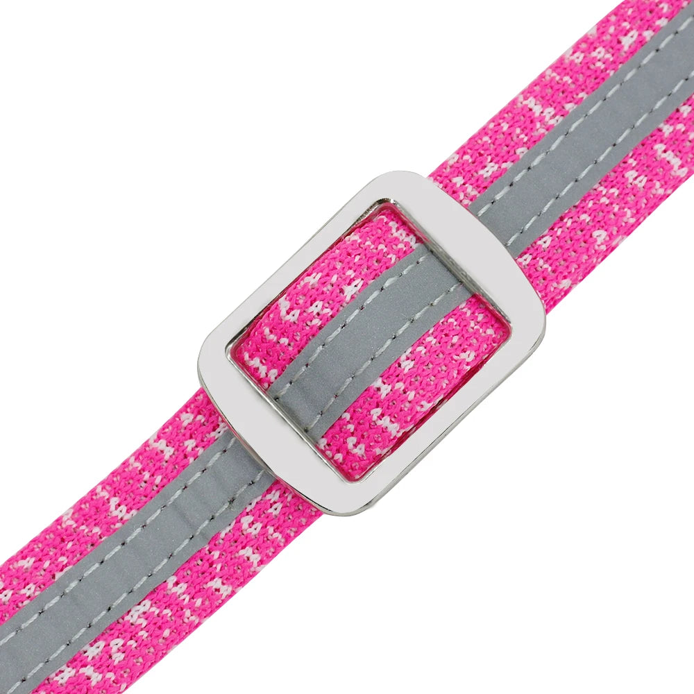 Hond Halsband Reflecterend – Gepersonaliseerde en Verstelbare Hondenhalsband met Naam en Zichtbaarheid