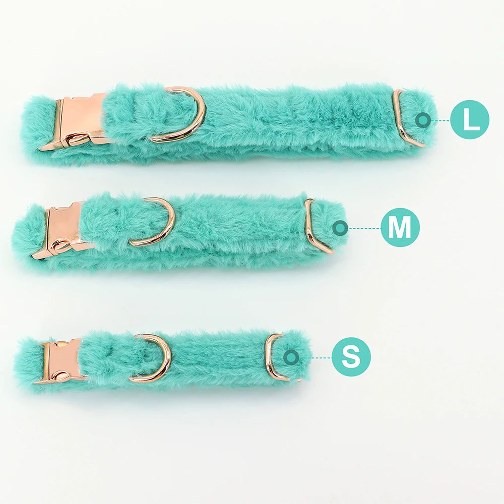 Gepersonaliseerde Teddy Halsband – Warm, Zacht en Veilig