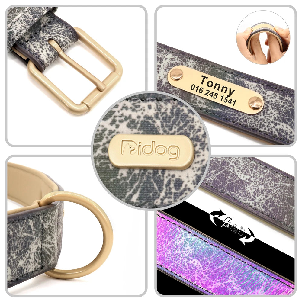 Speciale Reflecterende Halsband – Veiligheid en Stijl voor Jouw Hond