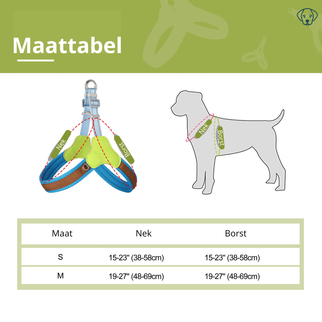Reflektierendes, verstellbares Hundegeschirr – leuchtende Farben für zusätzliche Sichtbarkeit
