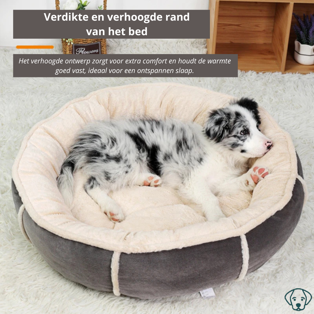 Rond Huisdierbed – Zacht & Comfortabel