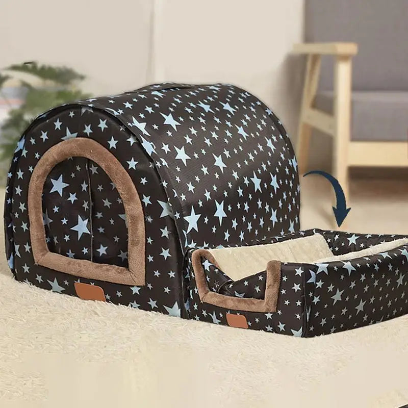 Star Dog House – Warm, wetterfest und geschützt für Ihren Hund