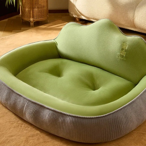 Verhoogd Huisdierbed met Nekbescherming – Luxe Comfort en Ondersteuning