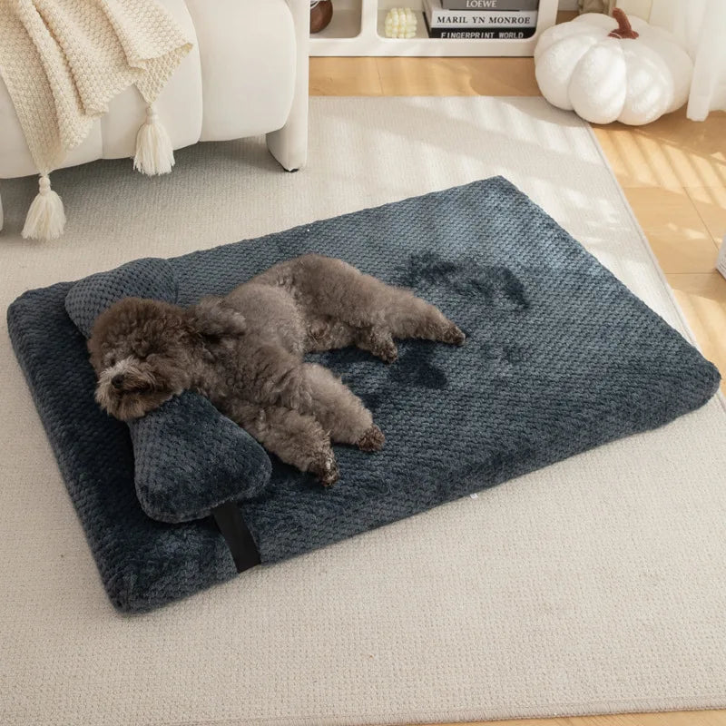 Hondenbed Kalmerend met Kussen – Warm en Ultiem Comfort