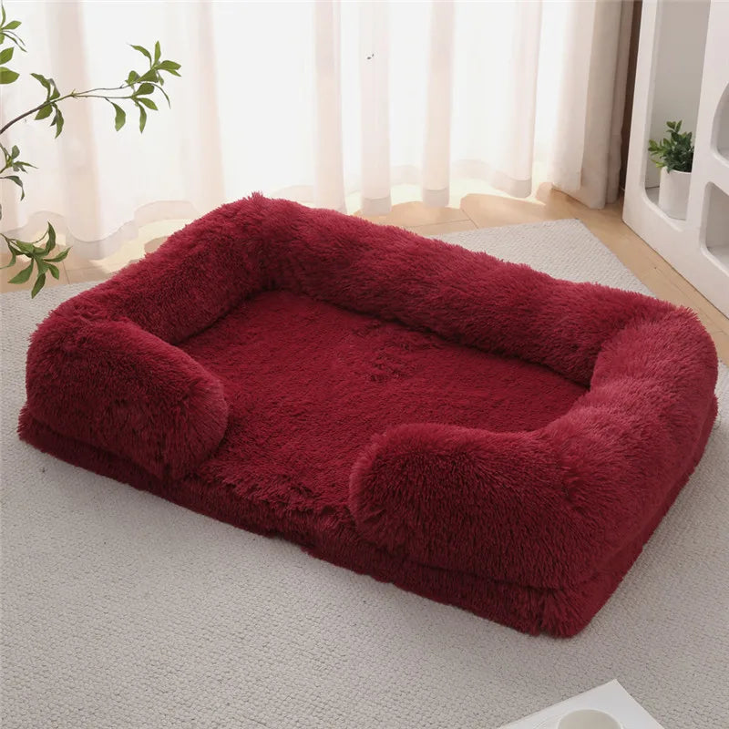 Weiches orthopädisches Hundebett – warm, stützend und waschbar
