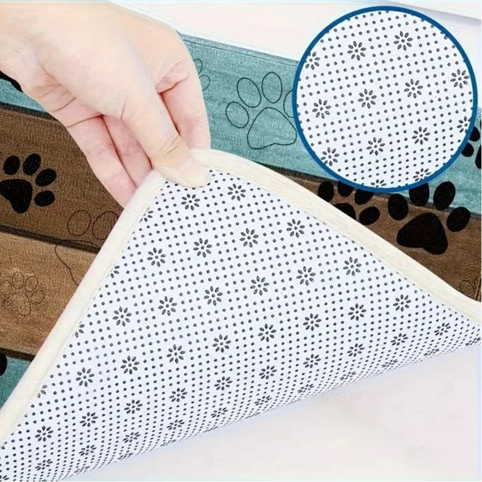 Honden Schoonloopmat met Pootjes - Waterdicht en Veilig