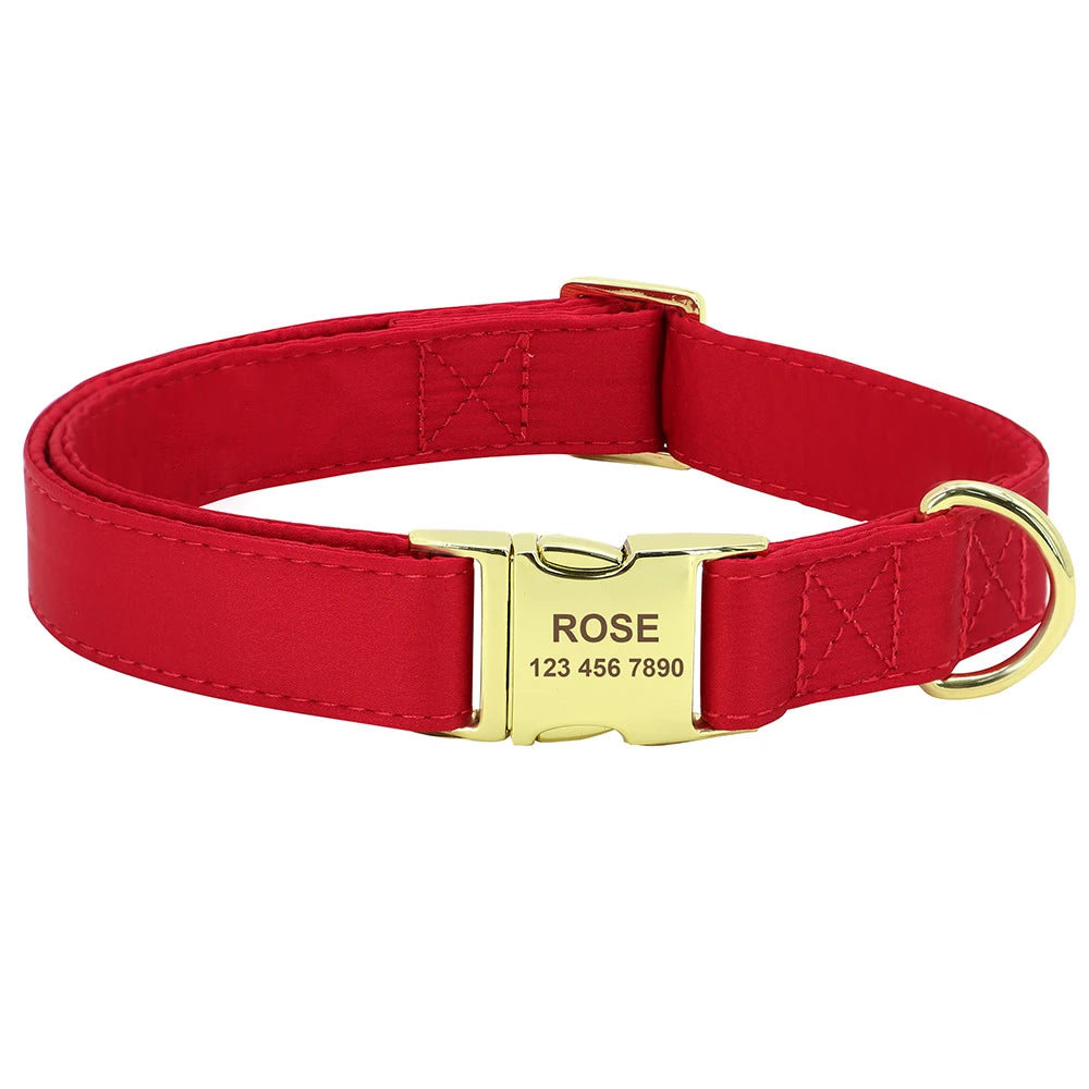 Personalisiertes Samthalsband – Stilvoll & Sicher