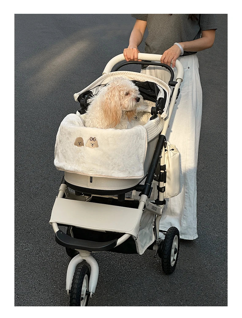 Airbuggy Luxe Huisdierwagen Set – Comfort & Stijl Voor Elk Avontuur!