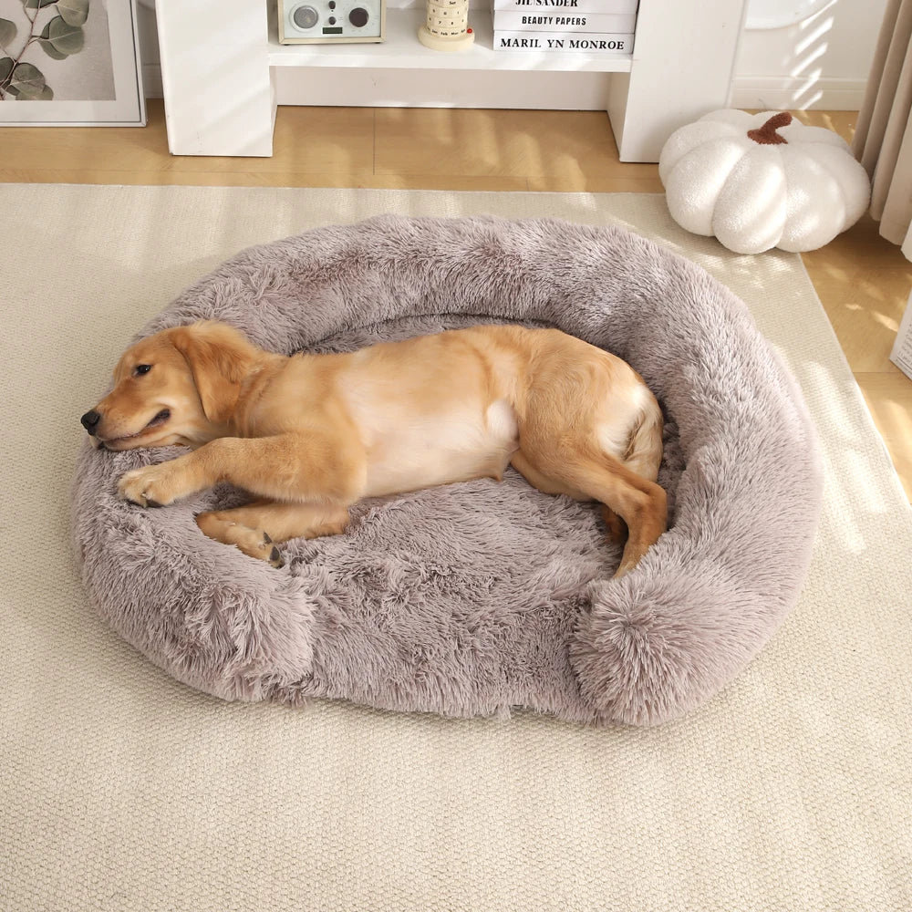 Fluffy Cloud Bed til hunde – Blødt og behageligt hvilested