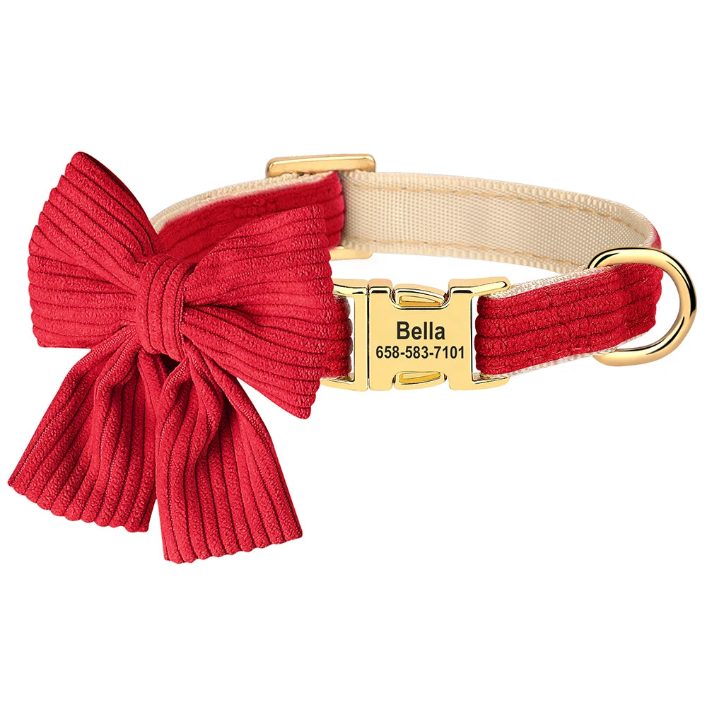Mega Schattige Gepersonaliseerde Halsband – Zacht & Uniek