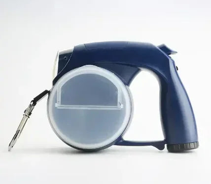 Alles-in-1 Hondenriem – LED Licht, Poepzakhouder & Brokjesvak