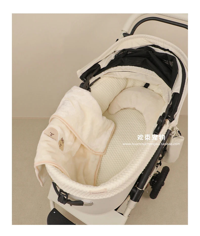 Airbuggy Luxe Huisdierwagen Set – Comfort & Stijl Voor Elk Avontuur!