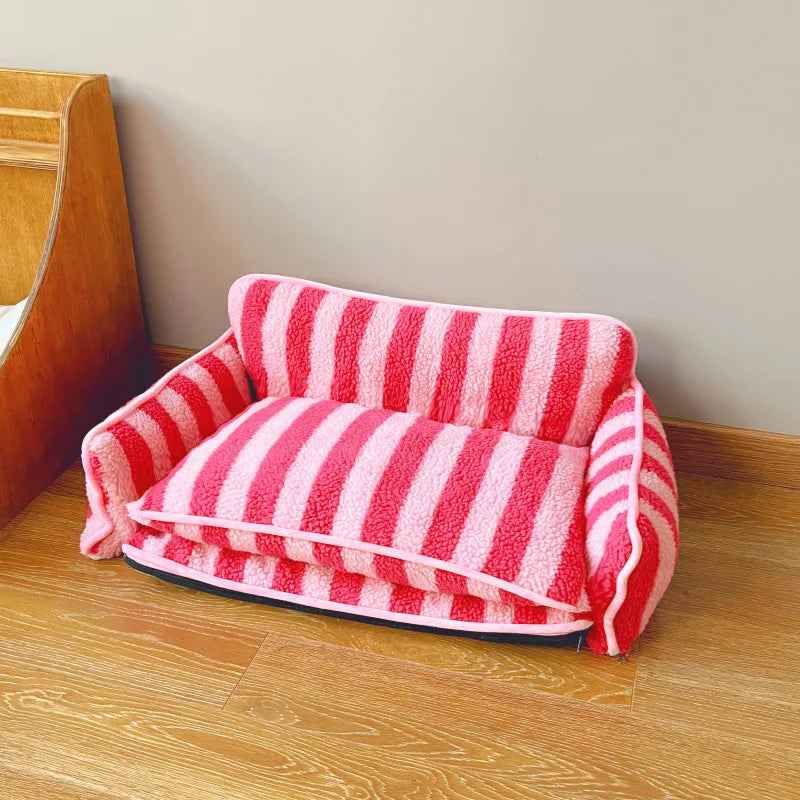 Hondenbank Gestreept – Comfortabel en Stijlvol voor Je Hond
