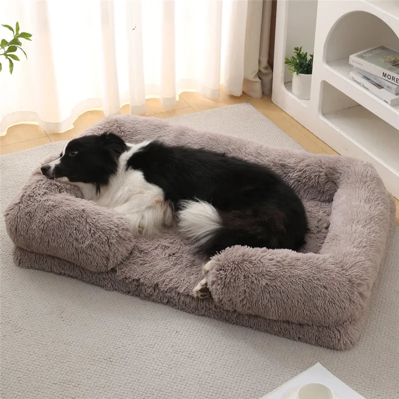 Weiches orthopädisches Hundebett – warm, stützend und waschbar