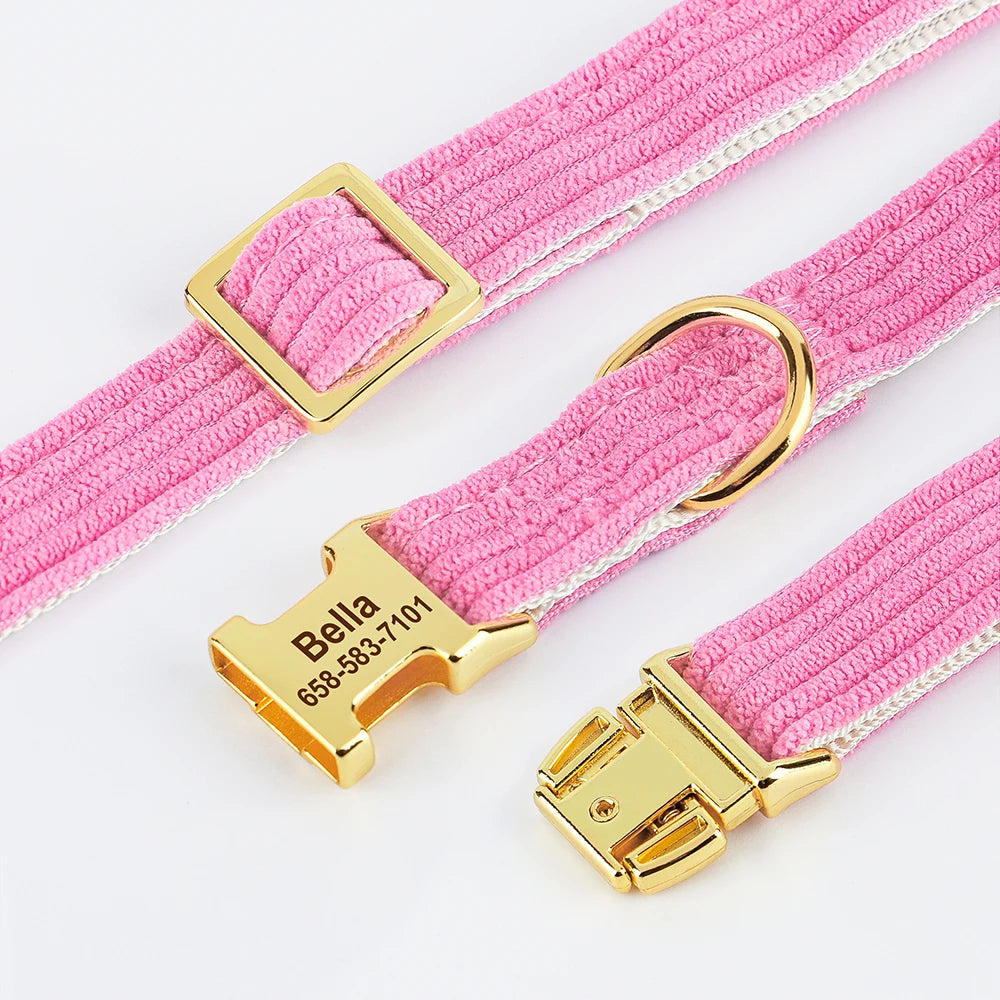 Mega Schattige Gepersonaliseerde Halsband – Zacht & Uniek