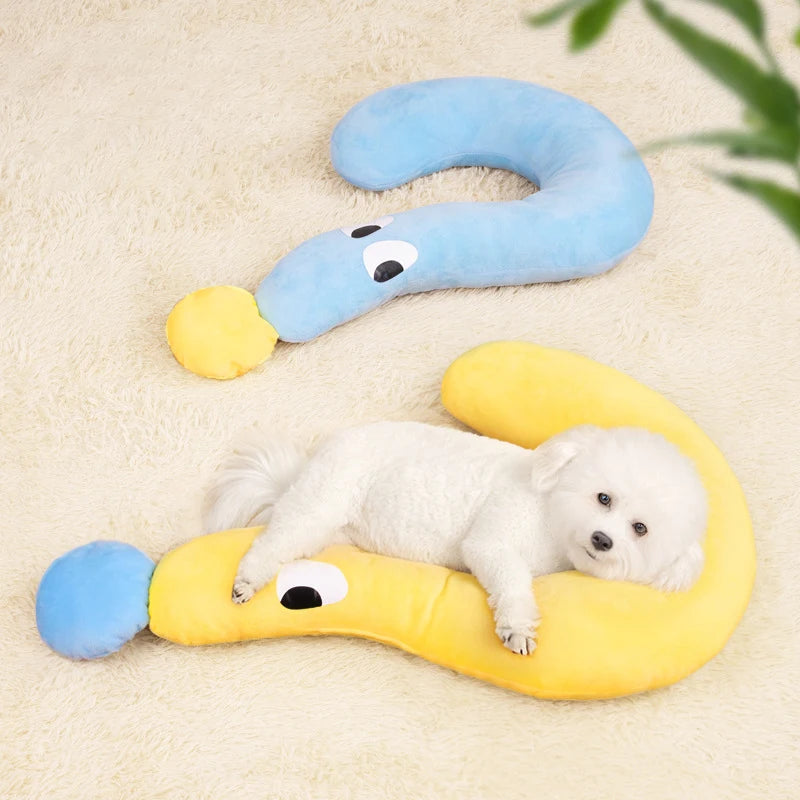 Question Mark Pillow – Die perfekte Nackenstütze für Ihr Haustier