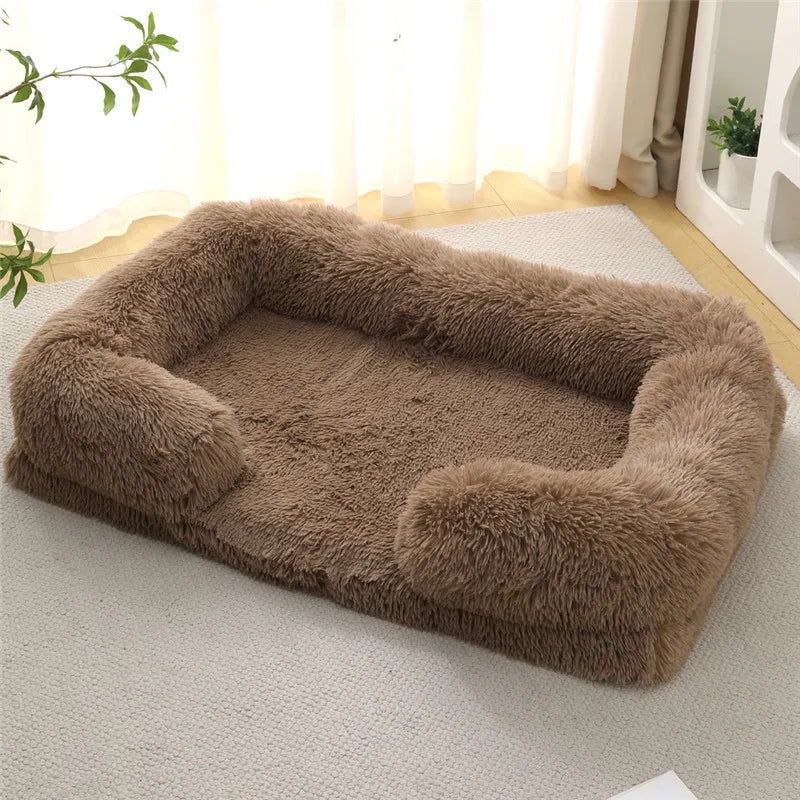 Weiches orthopädisches Hundebett – warm, stützend und waschbar